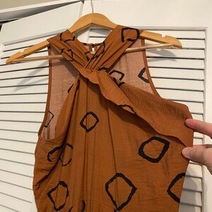 Eva Franco Rust Jumpsuit